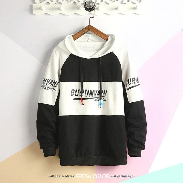 22 Style Autumn Spring 2019 Hoodie Sweatshirt Mens Hip Hop Punk Pullover Streetwear Casual Fashion Clothes Plus Asian Size M-5XL