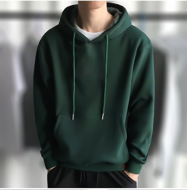 2020 New Hoodies male Long sleeve men sport hoodies Pure color  hoodie Student youth hoodie Interesting cotton clothes harajuku